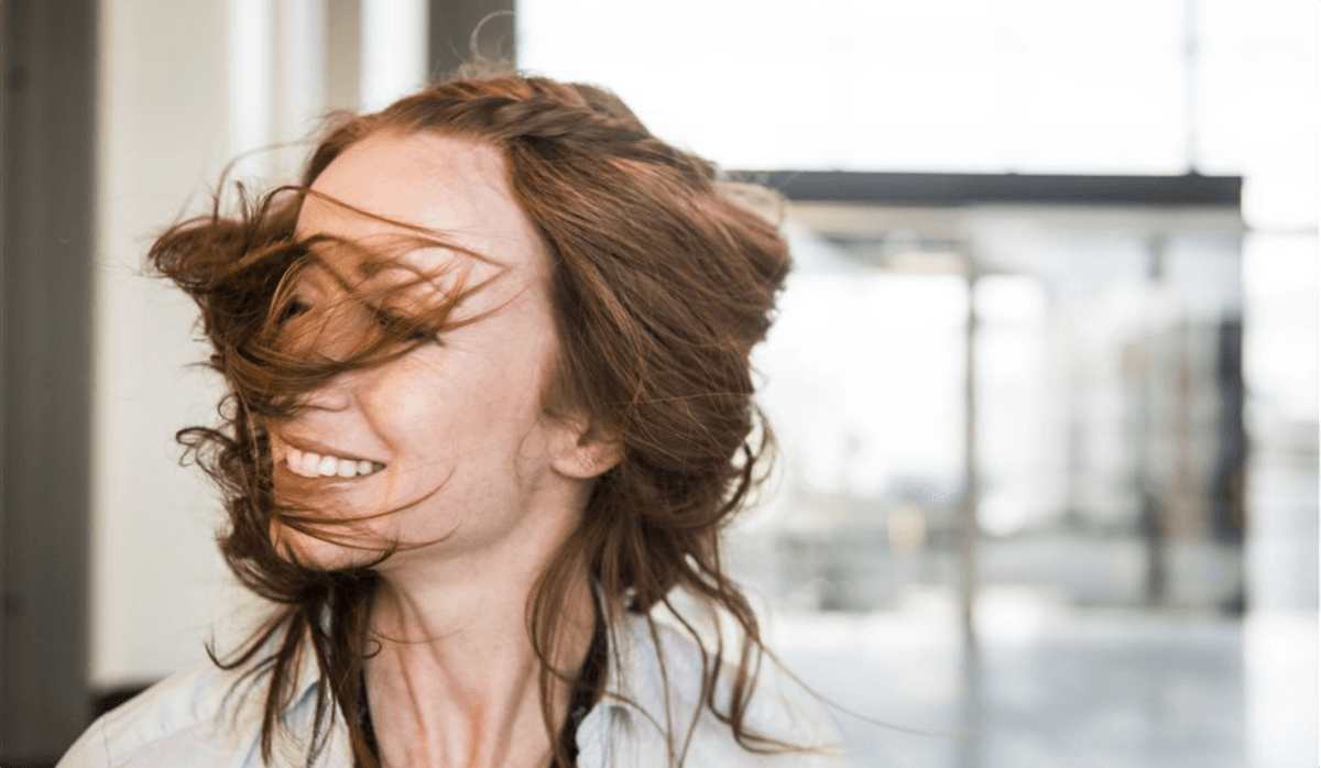 Siv Schøning håret svaiet Siv Schøning håret svaiet