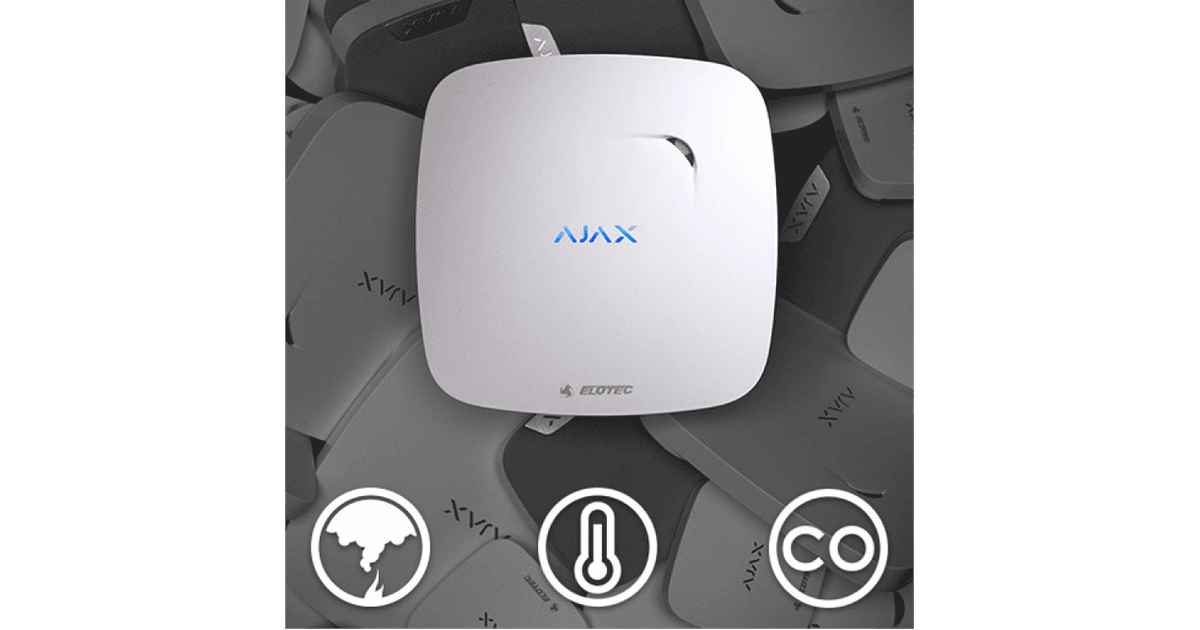 Brannvarsler Brannvarsler Elotec Ajax