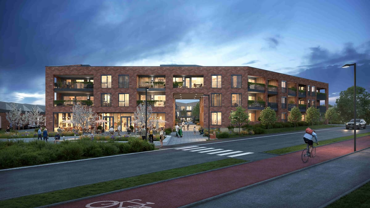 Skanska Gartnersletta Eksteriør Fasade Bilde av utvendig fasade Gartnersletta